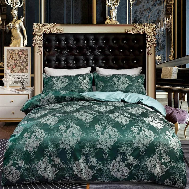 European Palace Style Luxury Jacquard Bedding Set