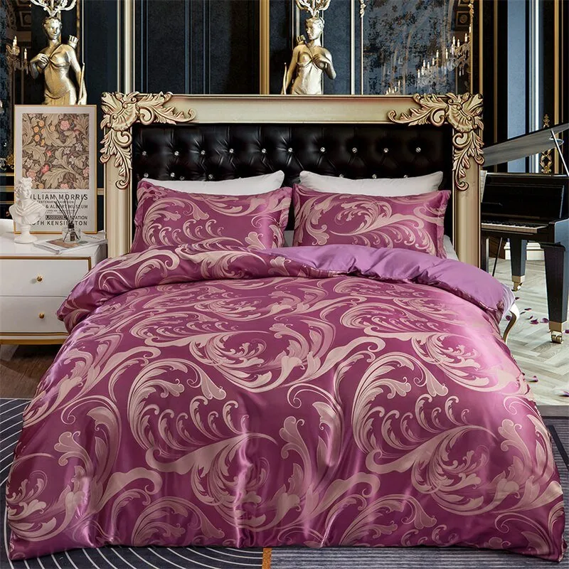 European Palace Style Luxury Jacquard Bedding Set