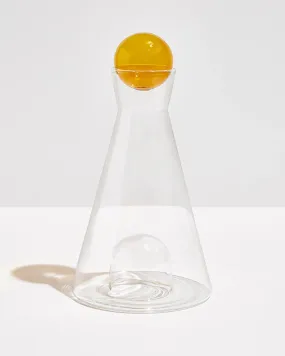 Fazeek Vice Versa Carafe in Clear and Amber