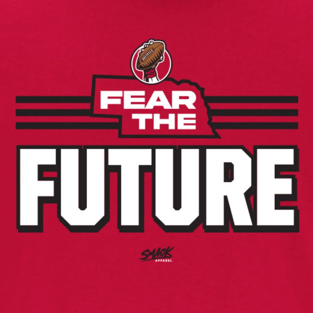 Fear The Future - Envy The Past T-Shirt for Nebraska College Fans (SM-5XL)