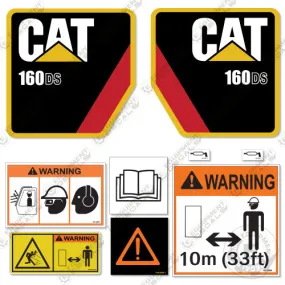 Fits Caterpillar 160DS Decal Kit Hammer