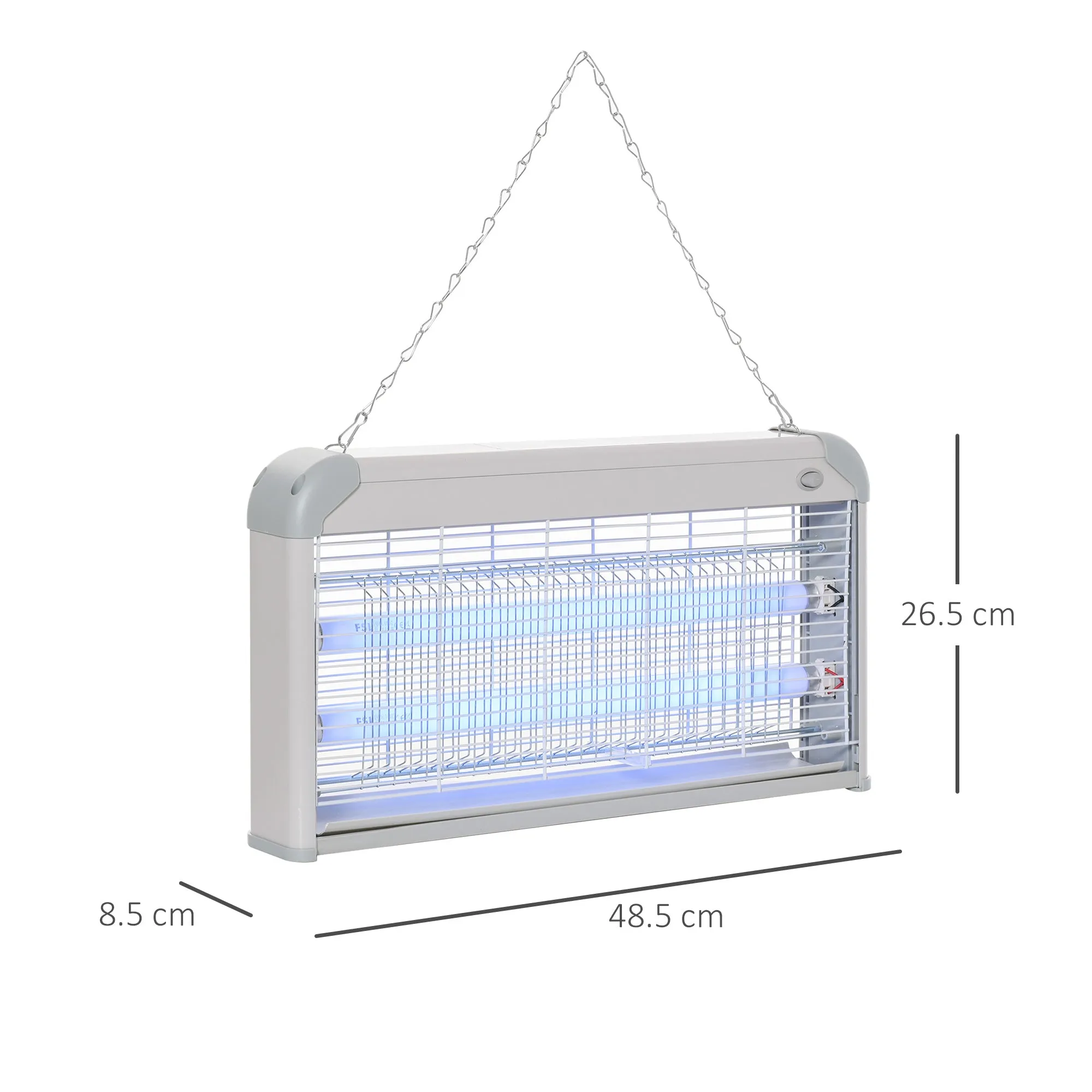 Free Standing Wall Hanging 30W Electric Fly Mosquito Killer 60m2 Coverage Electric Fly Zapper, Bug Zapper, Insect Killer