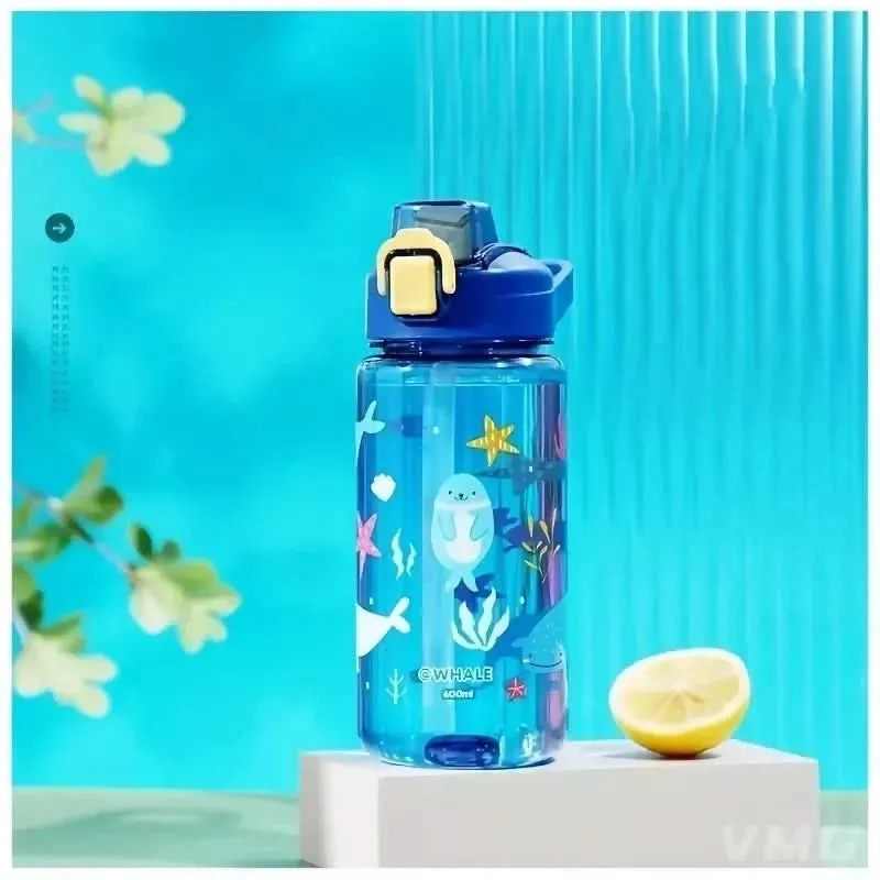 Funny Cartoon Theme Water Bottle (500ml,Multi Colours)