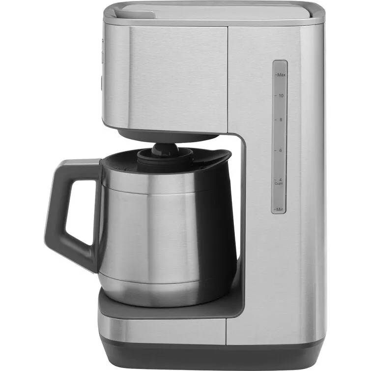 GE Classic Drip Coffee Maker with 10-Cup Stainless Vacuum Carafe - Used