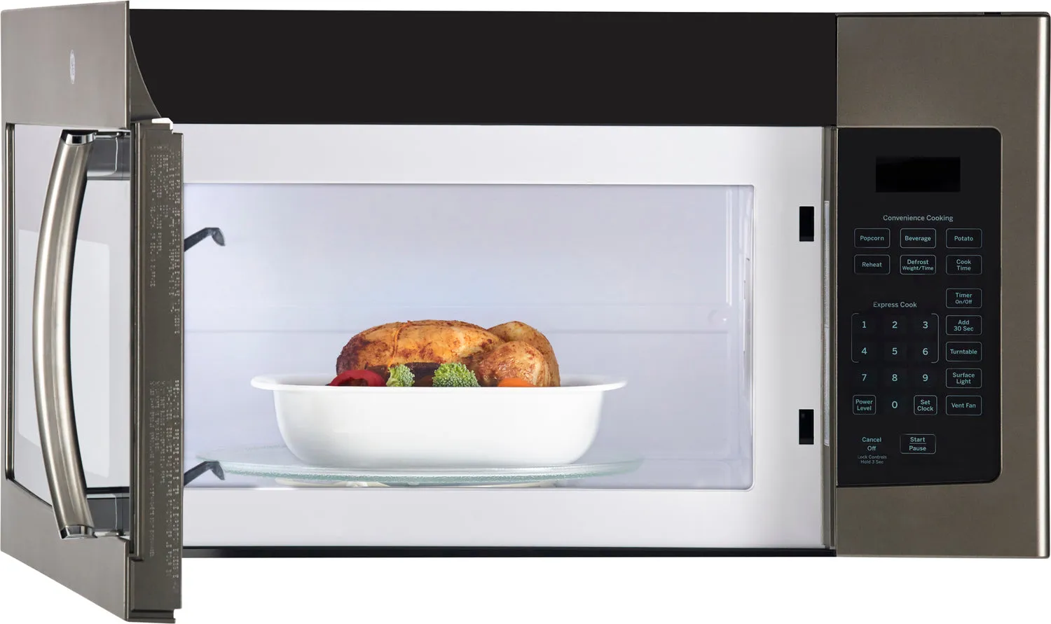 GE Slate Over-the-Range Microwave (1.6 Cu. Ft.) - JVM1635SLJC