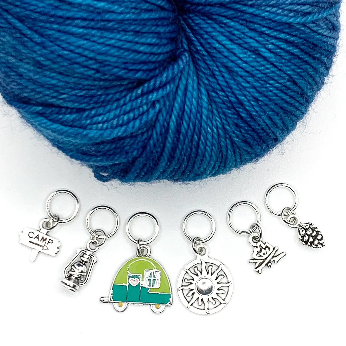 Go Camping Stitch Markers | Gift for Knitters