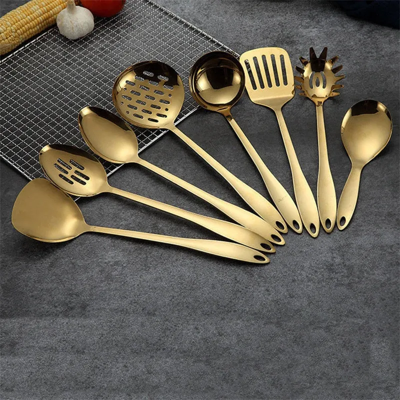 Gold Titanium Cooking Tools