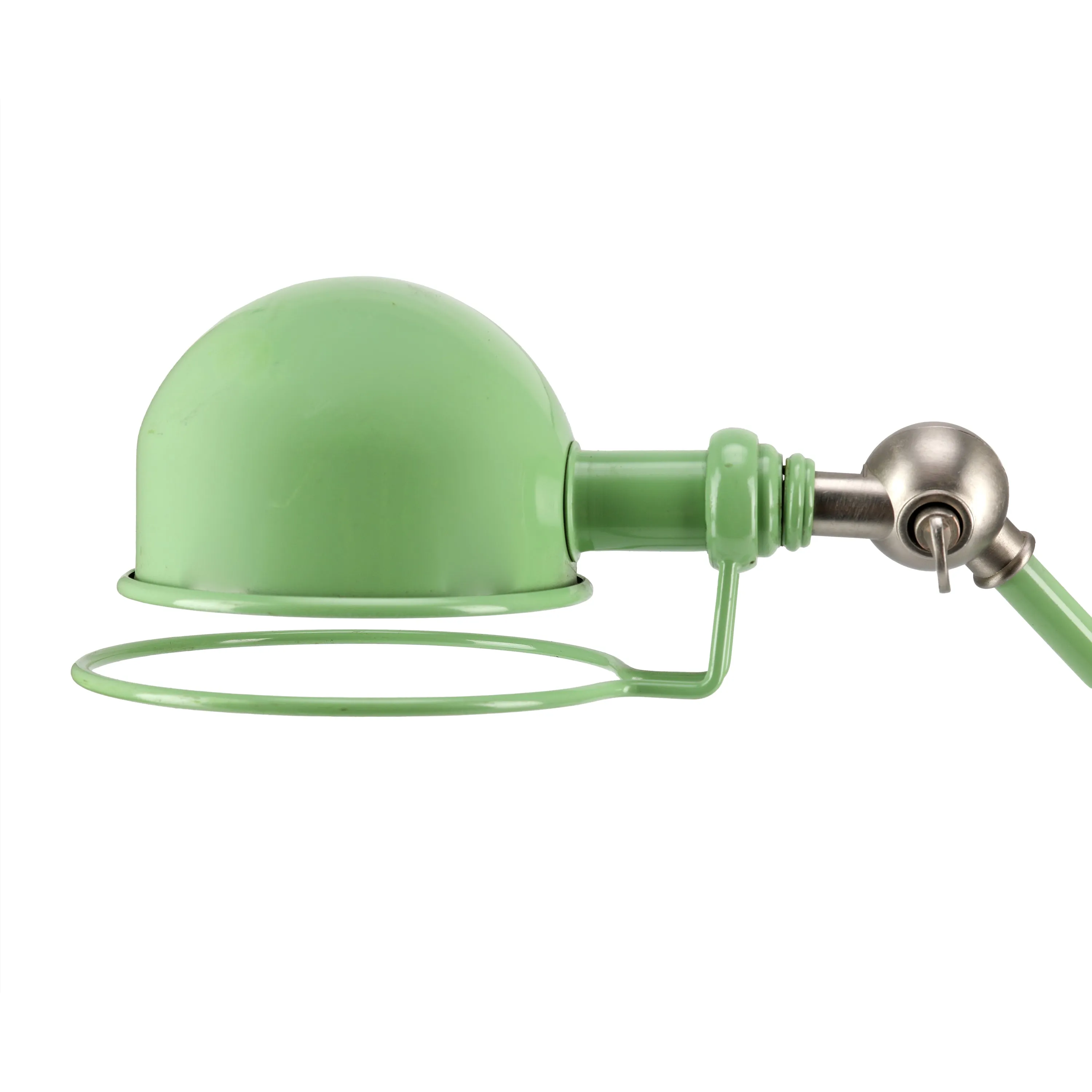 Green Adjustable Swing Arm Desk Lamp