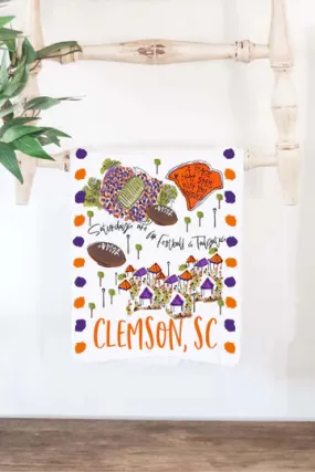 Happy by Rachel, Ilc HBR Clemson, SC Towel