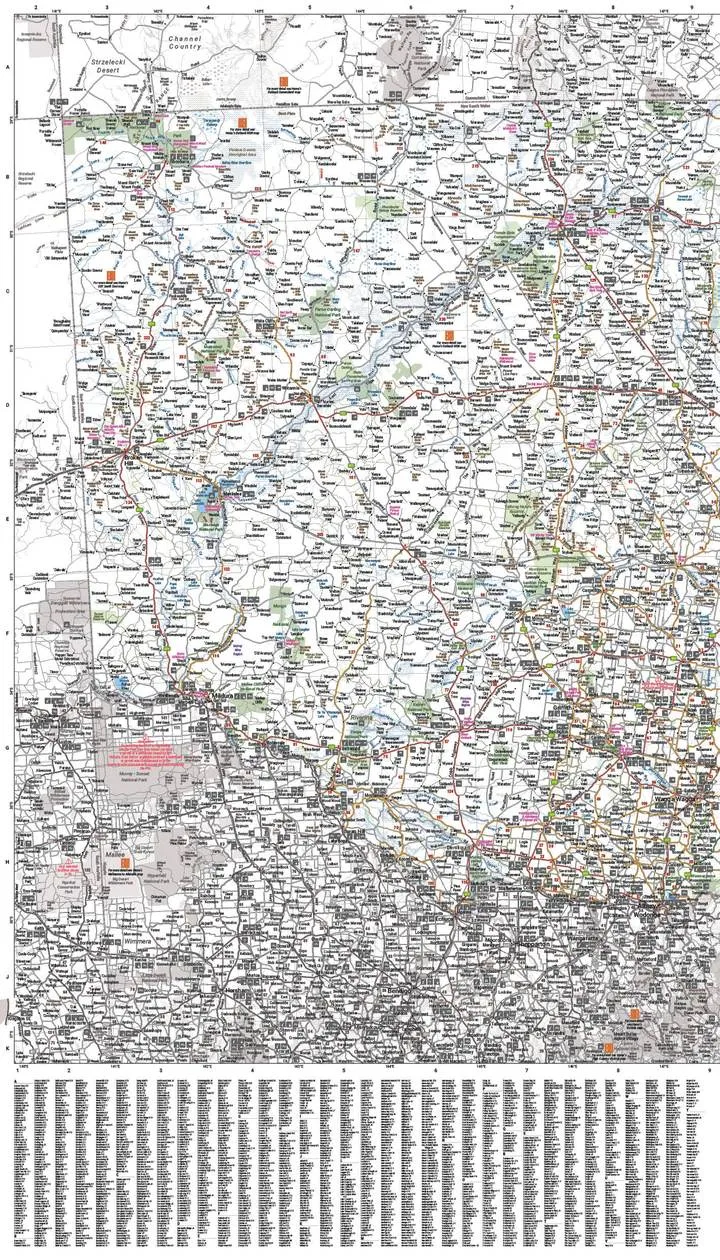 Hema New South Wales Handy Map