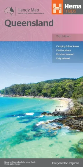 Hema Queensland Handy Map