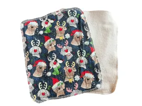 Holiday Dogs 2ply Cotton / Terry towels