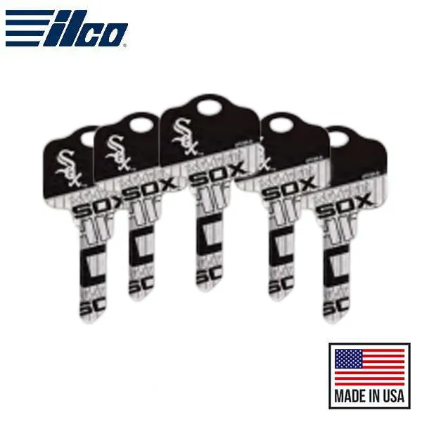 Ilco - MLB TeamKeys - Key Blank - Chicago White Sox - SC1 (5 Pack)