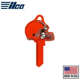 Ilco - NFL TeamKeys - Helmet Edition - Key Blank - Cleveland Browns - SC1 (5 Pack)