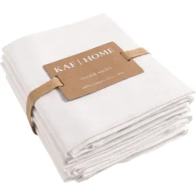 KAF Flour Sack Towels, Set -4, 100% Cotton