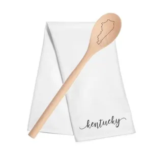 Kentucky Spoon/Towel Set