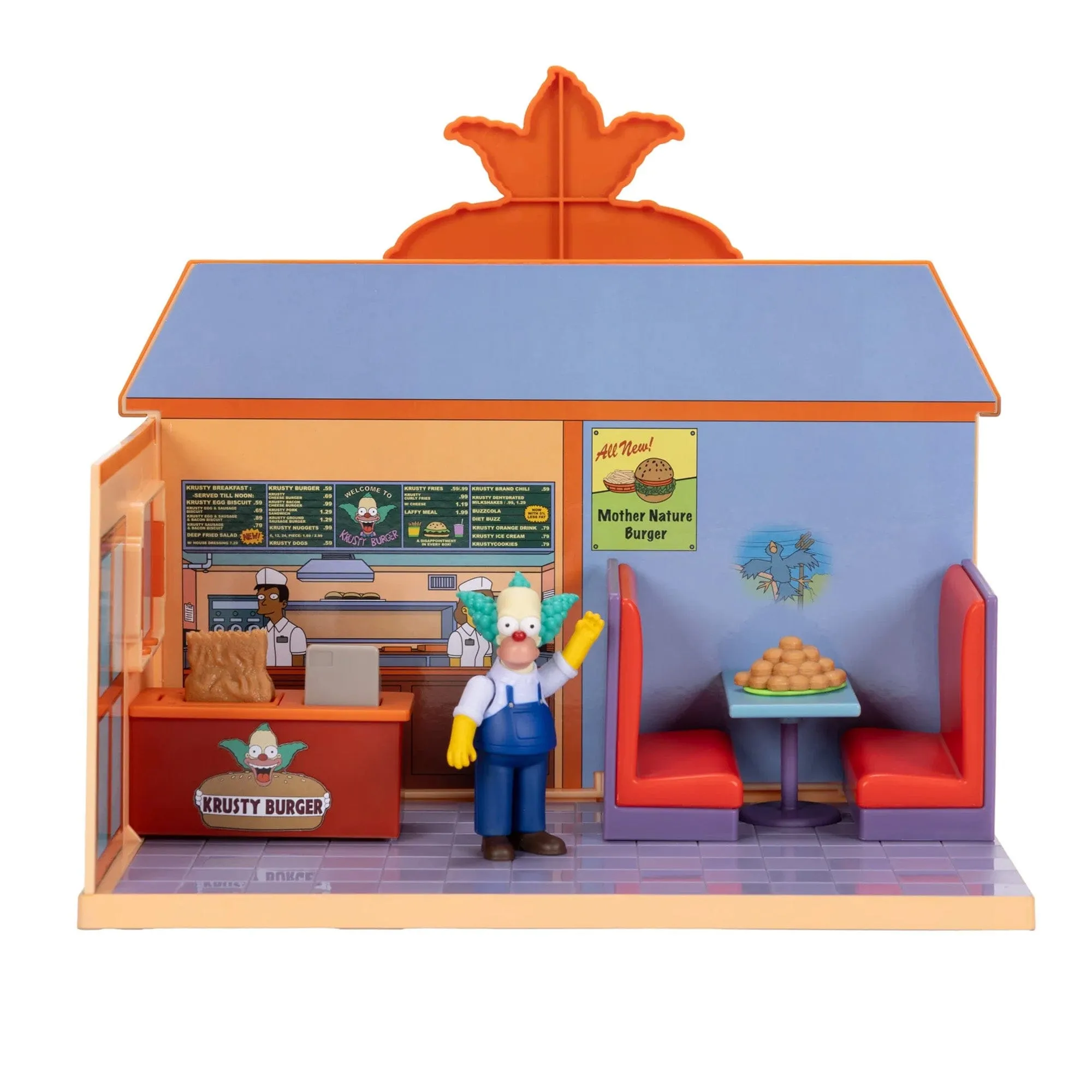 Krusty Burger - The Simpsons Diorama Playset by Jakks Pacific