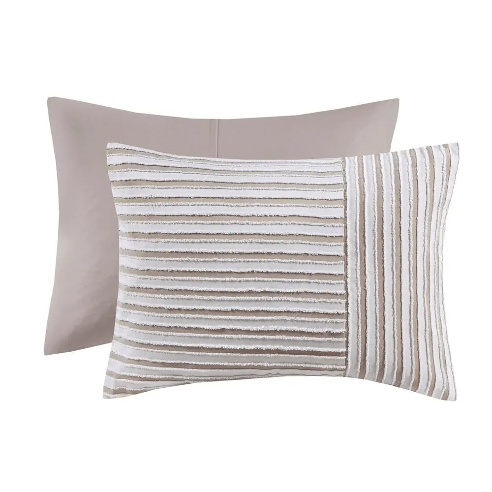 Le Blanc-Mesnil | 3 Piece Clipped Jacquard Duvet Cover Set