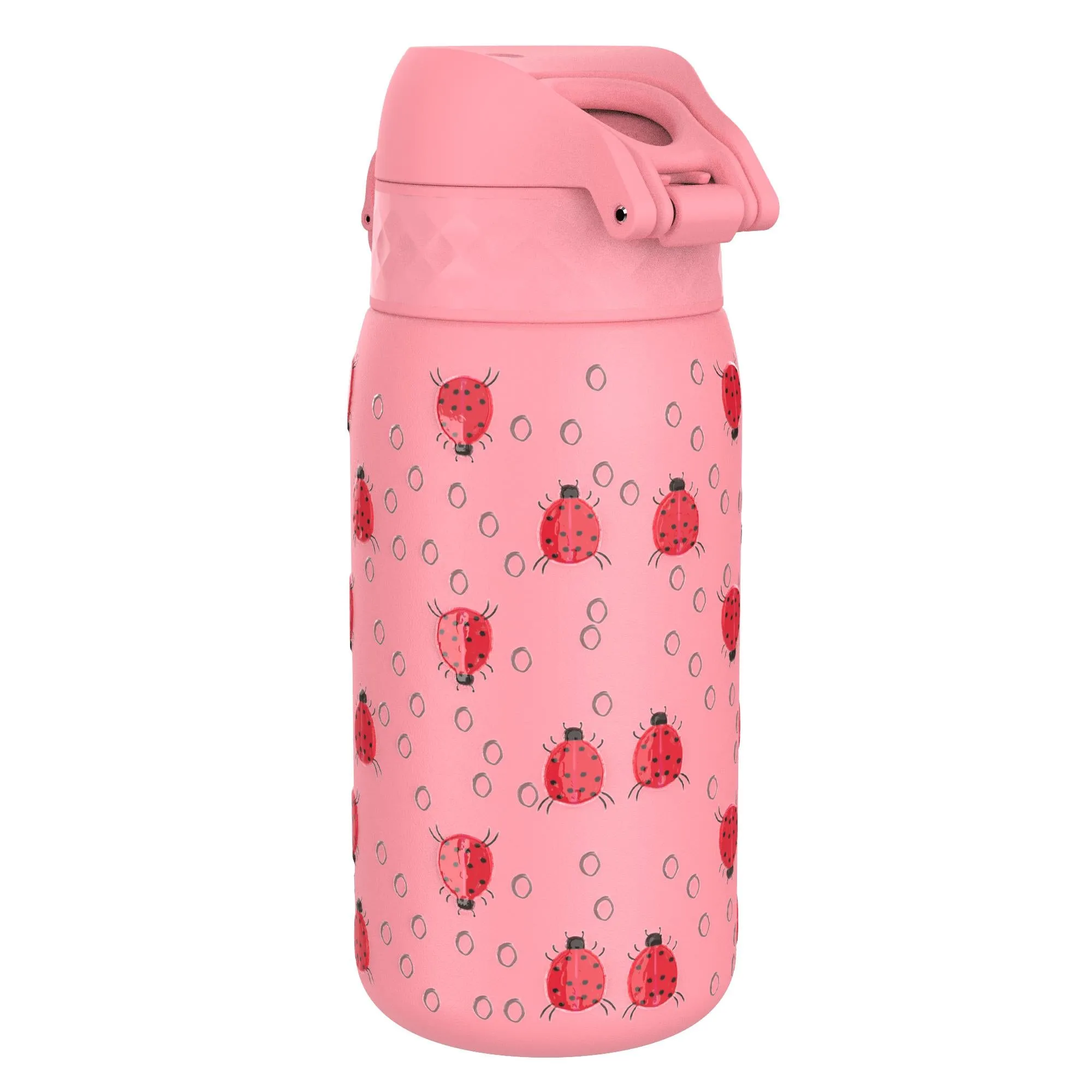 Leak Proof Thermal Steel Water Bottle, Insulated, Ladybugs, 320ml (11oz)