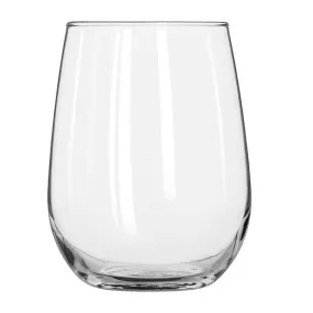 Libbey 221 17 oz. Customizable Stemless White Wine Glass - Case of 12 Pcs