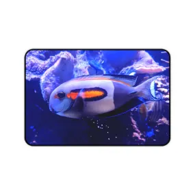 Light White Fish Desk Mat