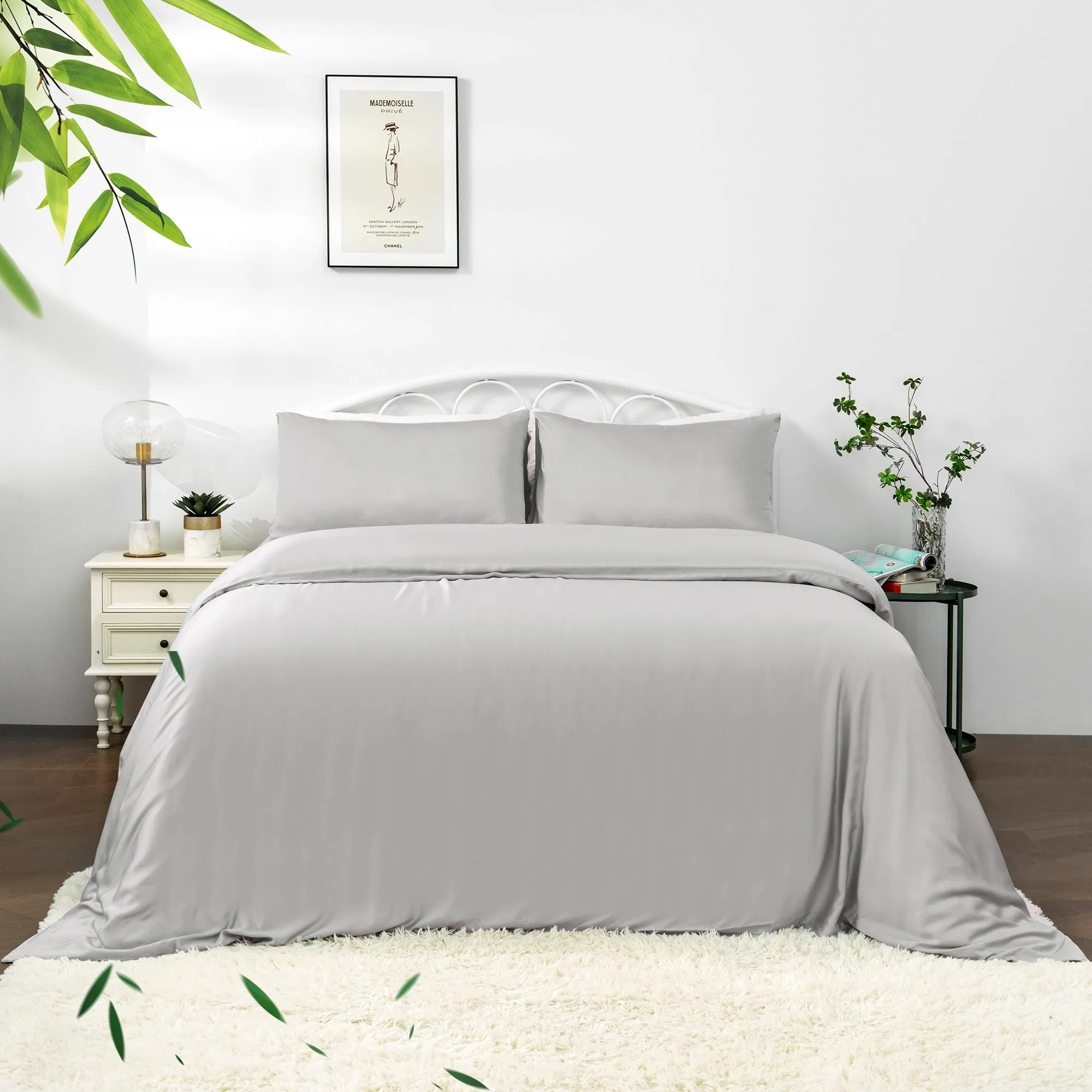 Linenova 100% Bamboo Quilt Cover Set