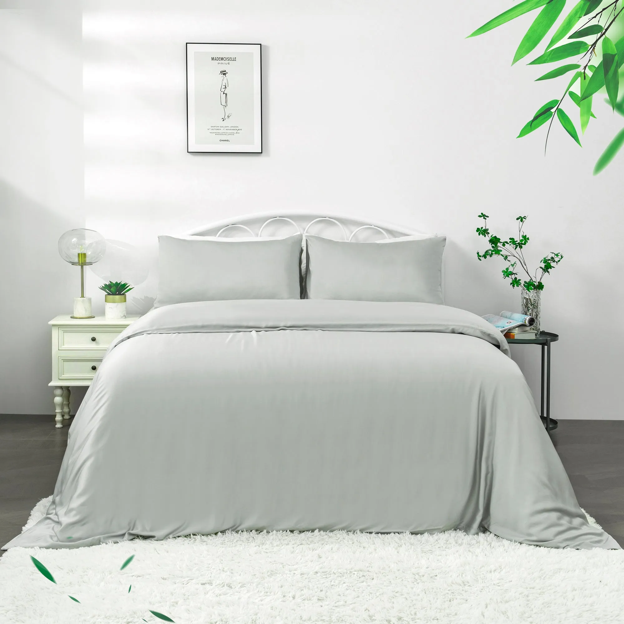 Linenova 100% Bamboo Quilt Cover Set