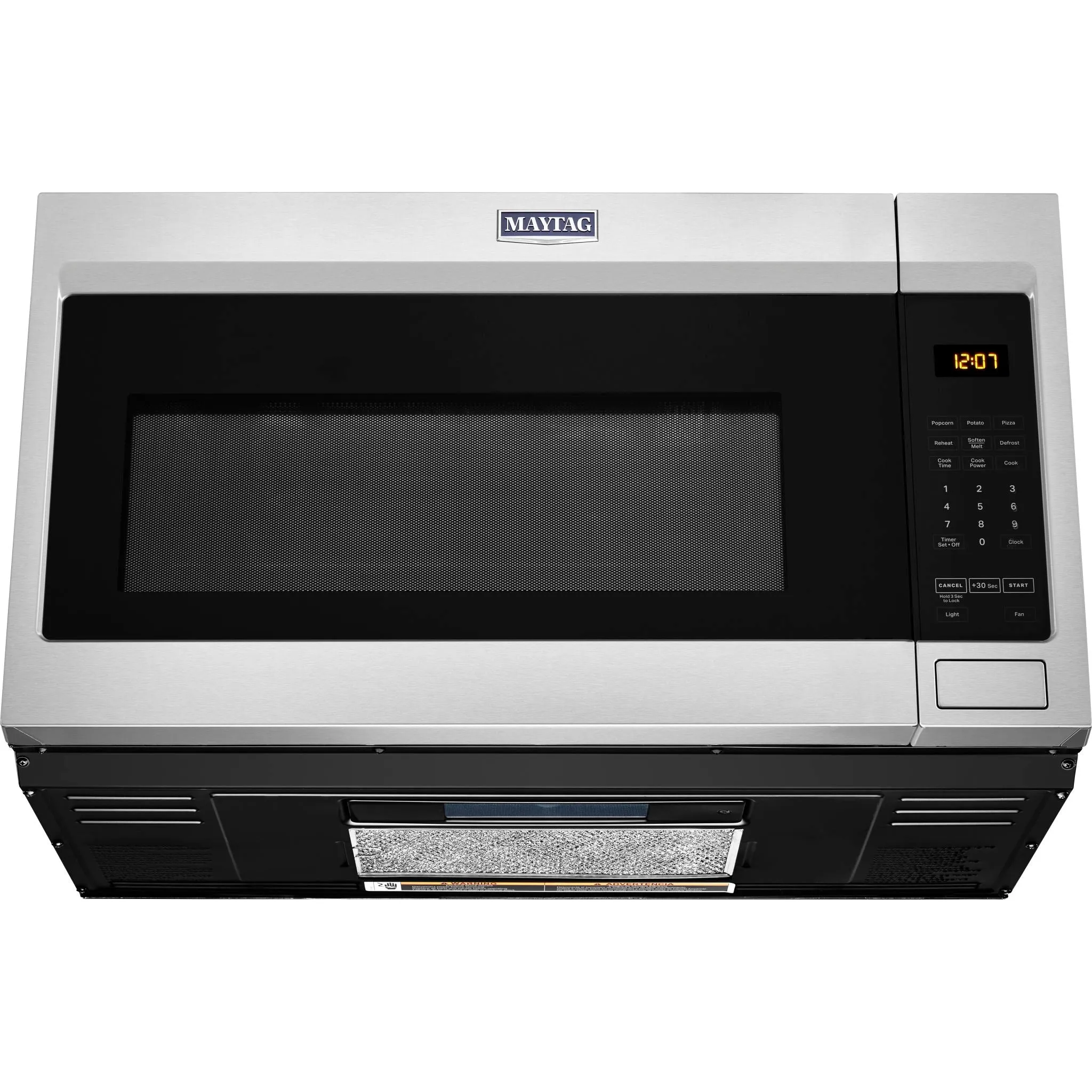 Maytag Over-the-Range Microwave with stainless steel cavity - 1.9 cu. ft. (YMMV1175JZ)