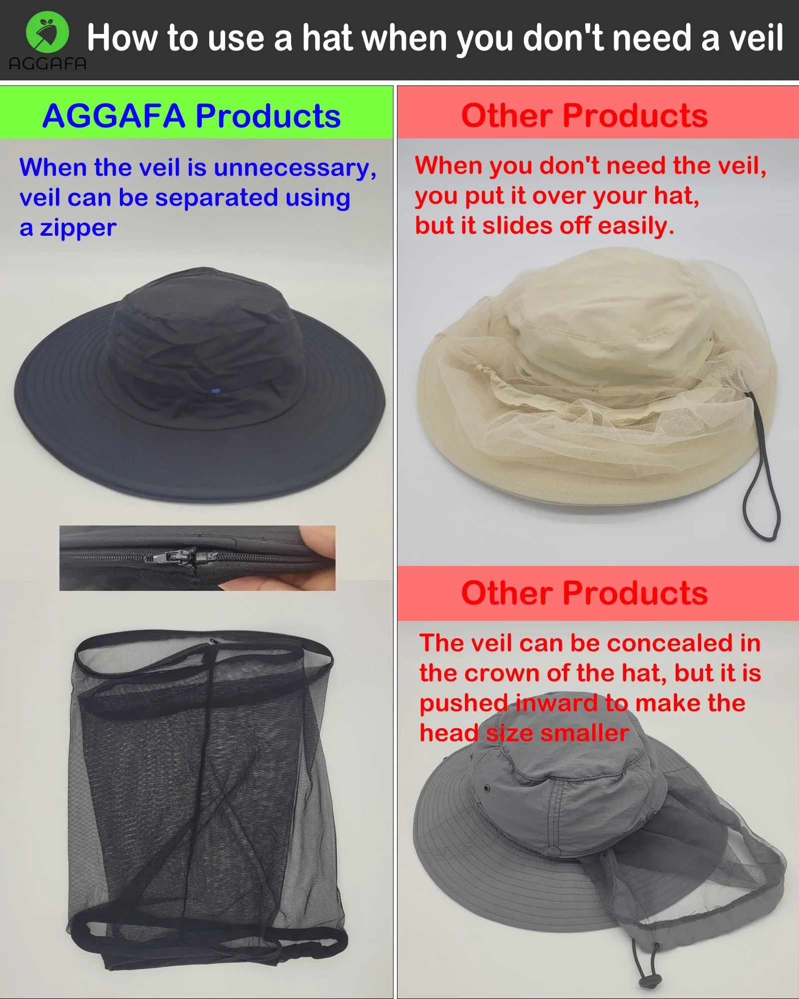 Mosquito hat (Black) and Mosquito sleeve (XLarge)