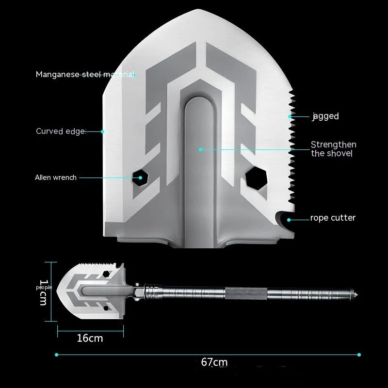 Multifunctional Engineering Shovel