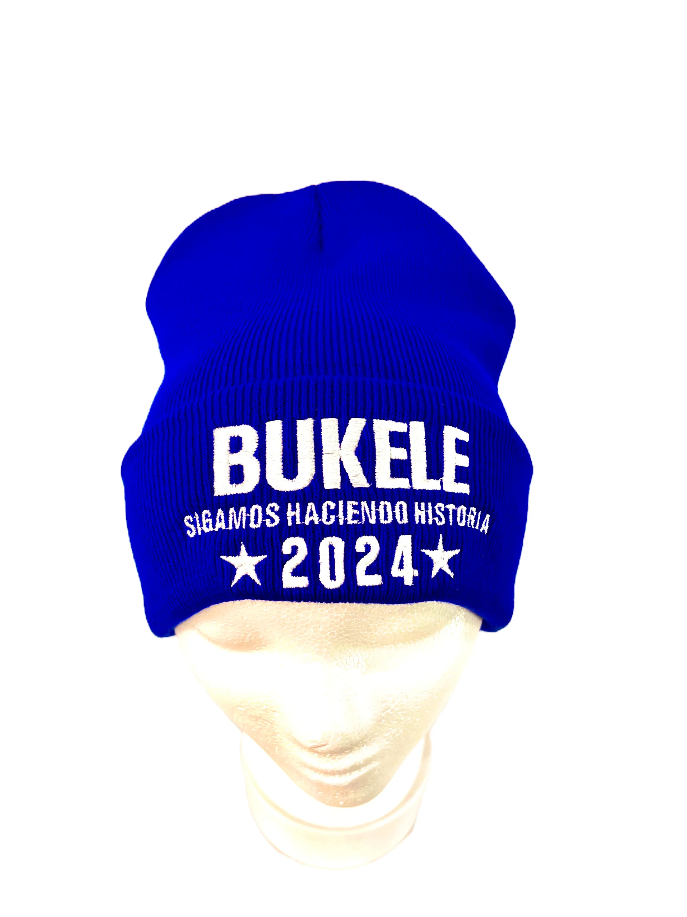 Nayib Bukele “Sigamos Haciendo Historia” Blue Beanie- Unisex