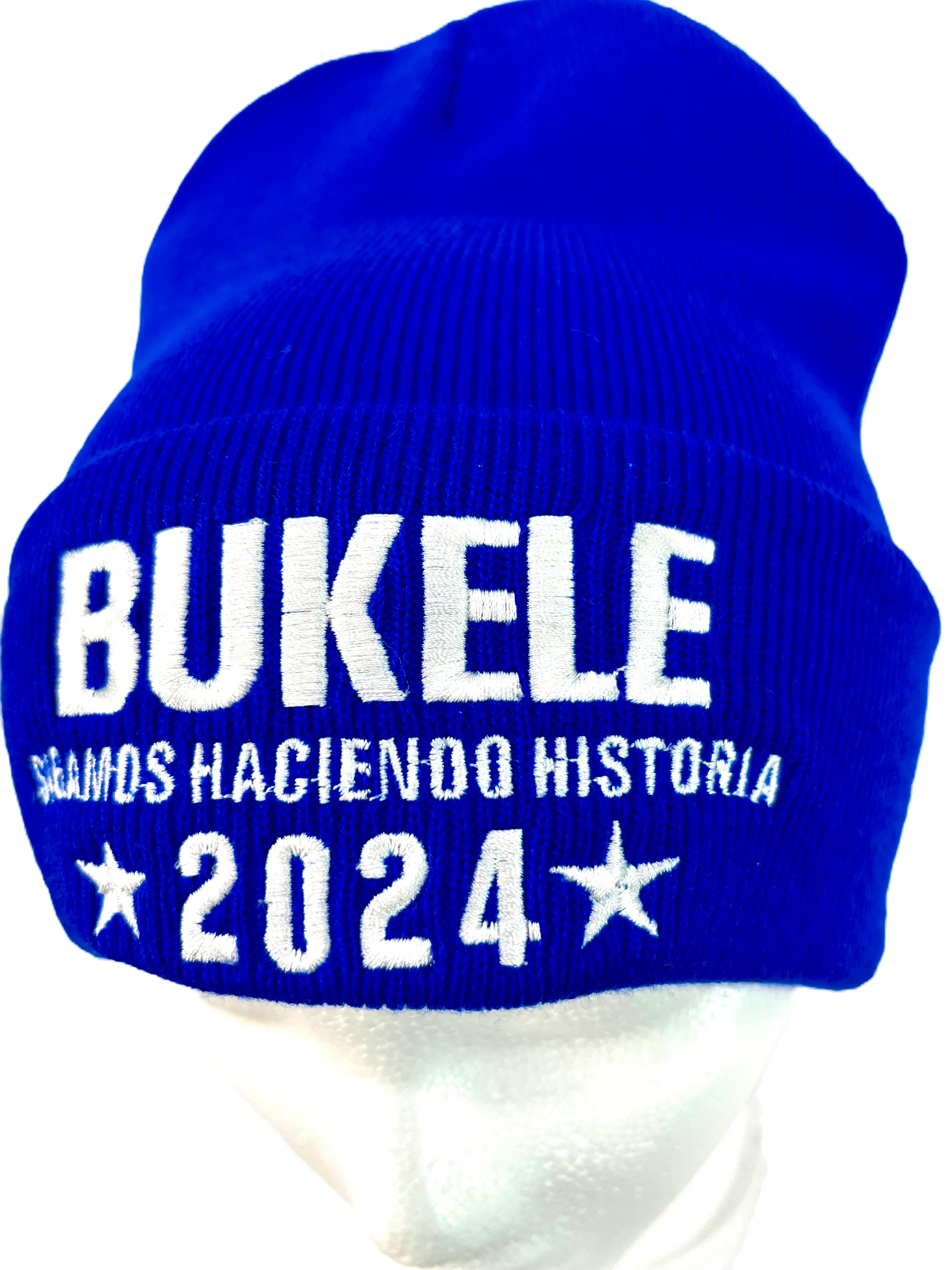 Nayib Bukele “Sigamos Haciendo Historia” Blue Beanie- Unisex