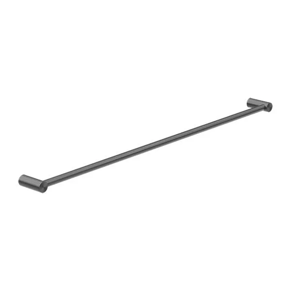 New MECCA Single Towel Rail 800MM Gun Metal 2330-GM