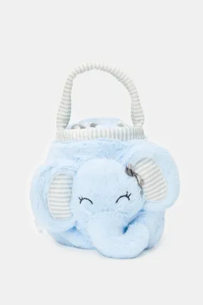 Newborn Blue Printed Gift Set (2 Piece)