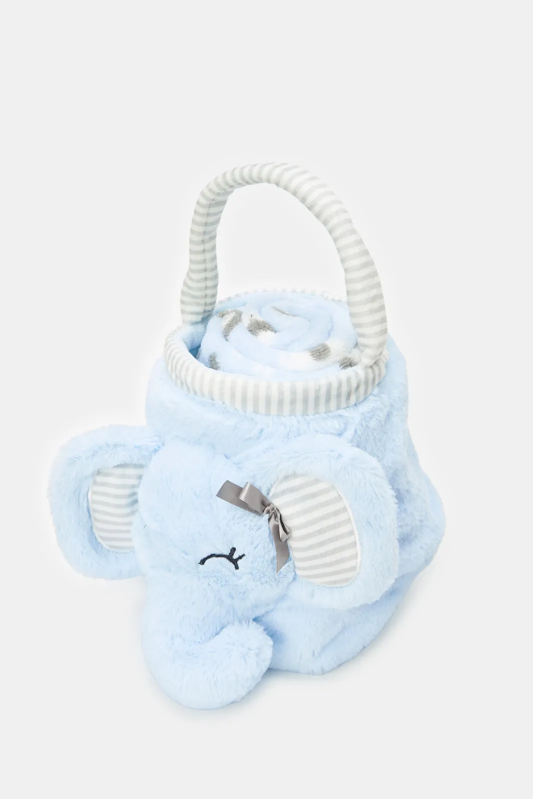 Newborn Blue Printed Gift Set (2 Piece)