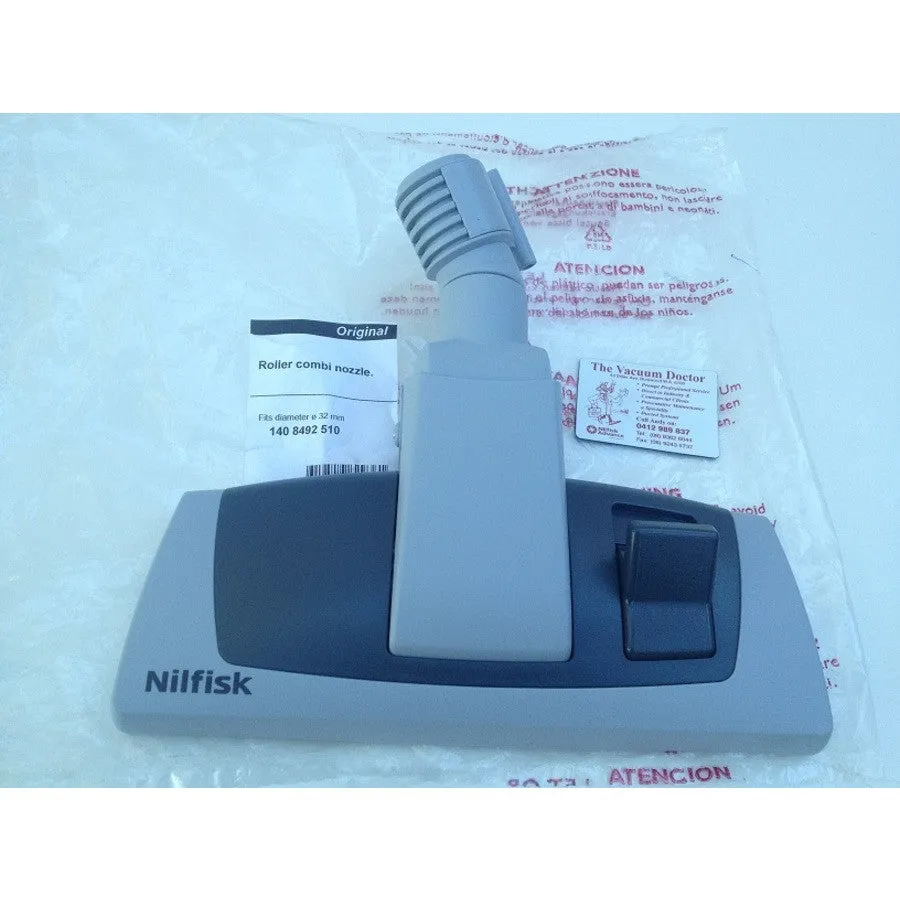 Nilfisk De-Lux Stylish and Hard Wearing 2 Tone Grey Vacuum Cleaner Combi Nozzle