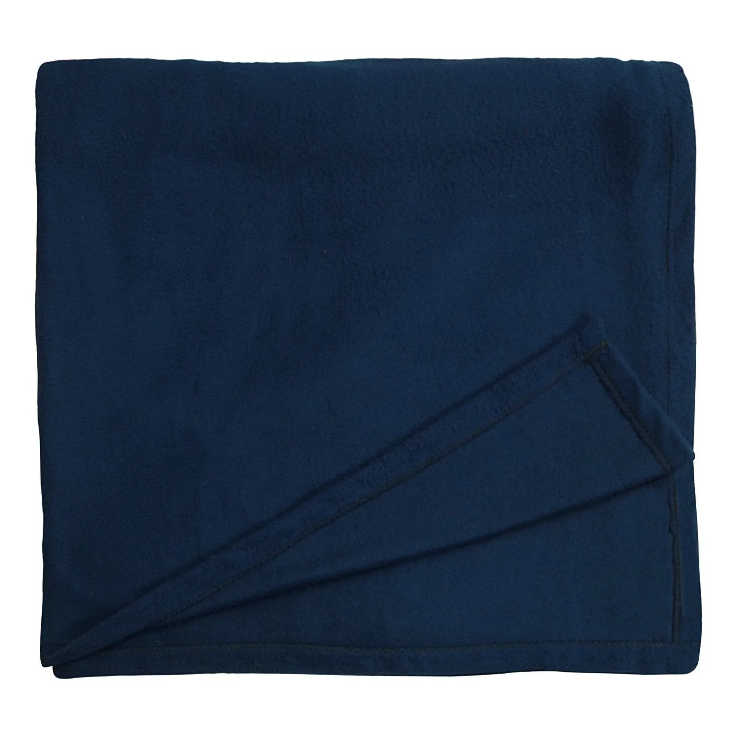 NKSA Soft Warm Fleece Material Single Bed Pack of 2 Blanket - Blue and Red