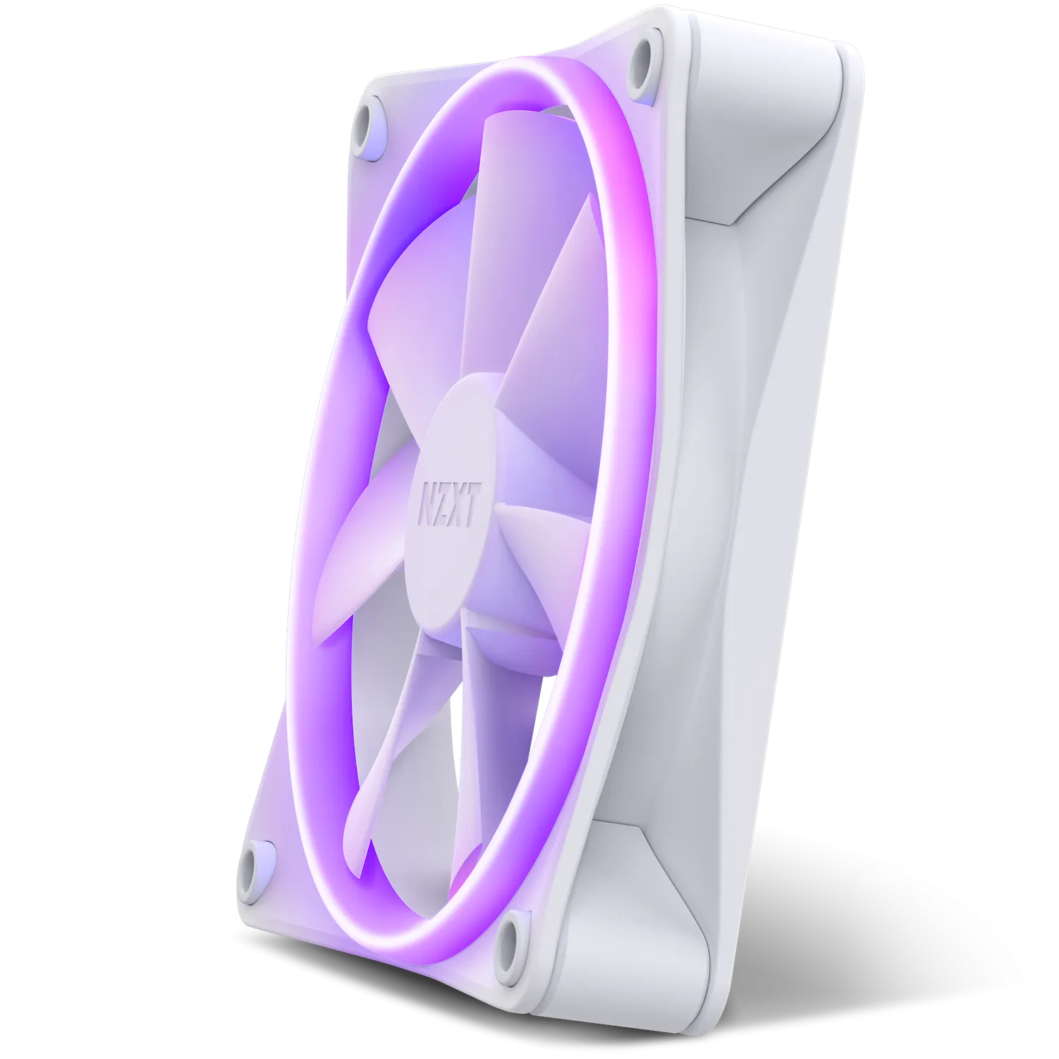 NZXT F120RGB - 120MM RGB HEATSINK FANS - SINGLE (WHITE) RF-R12SF-W1