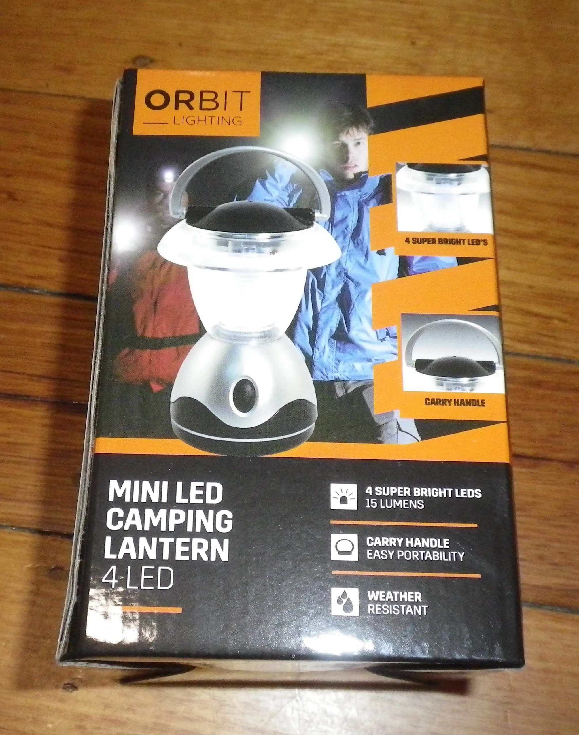 Orbit Lighting Mini LED Camping Lantern 15 Lumens - Part # OCL3AA