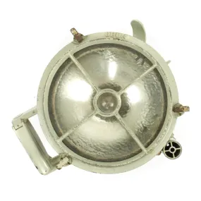 Original German WWII U-Boat U-1010 Signal Lamp by bmh