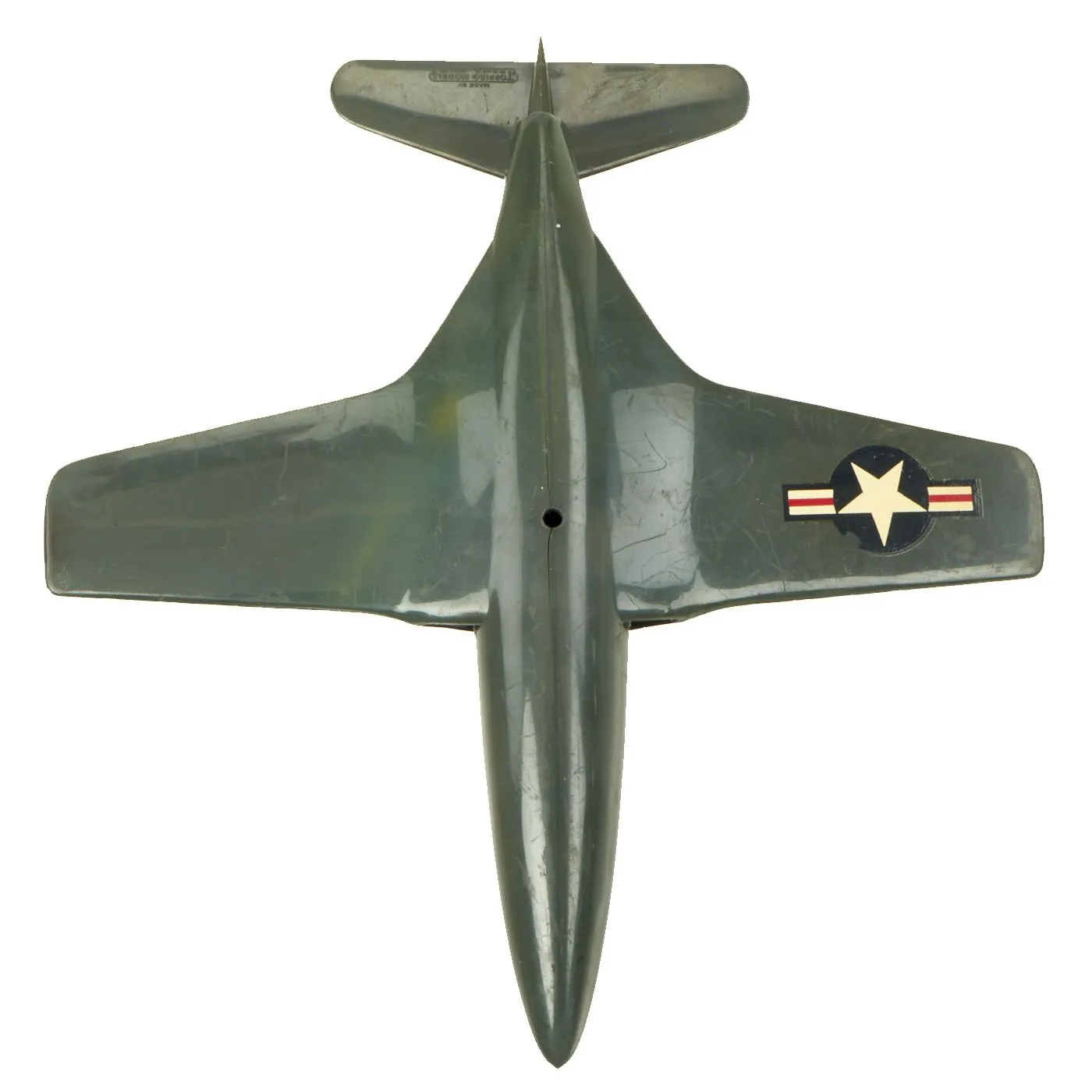 Original Set of Three 1950s U.S. Military Airplane Recognition Desk Models by Topping Models