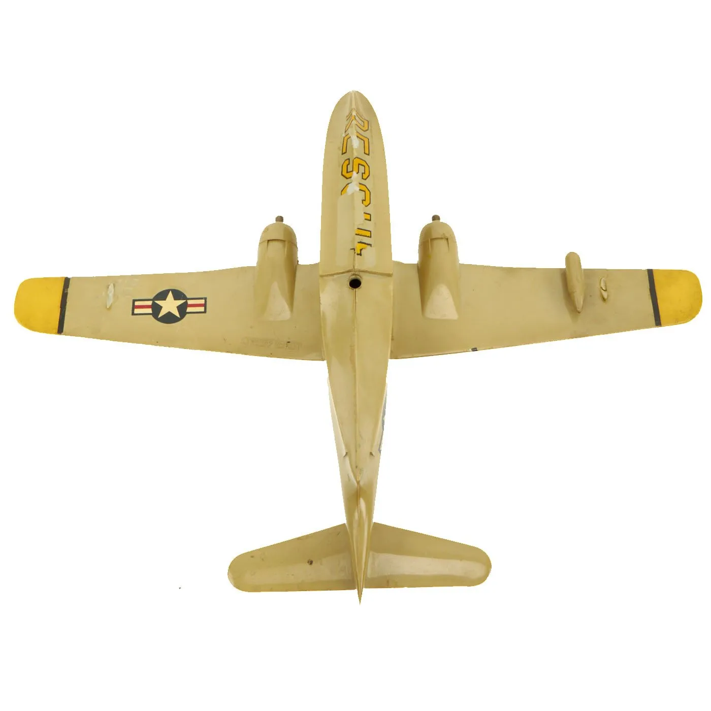 Original Set of Three 1950s U.S. Military Airplane Recognition Desk Models by Topping Models