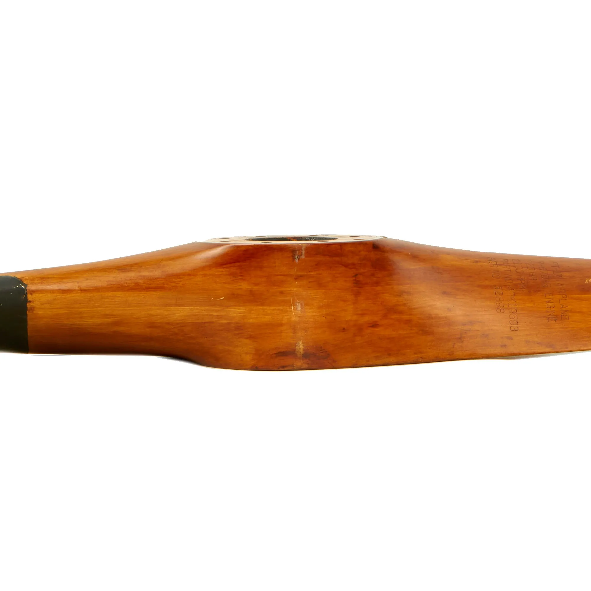 Original U.S. WWII Boeing-Stearman PT-17 "Kaydet" Trainer Wood Airplane Propeller by Sensenich Bros - 98 Inches