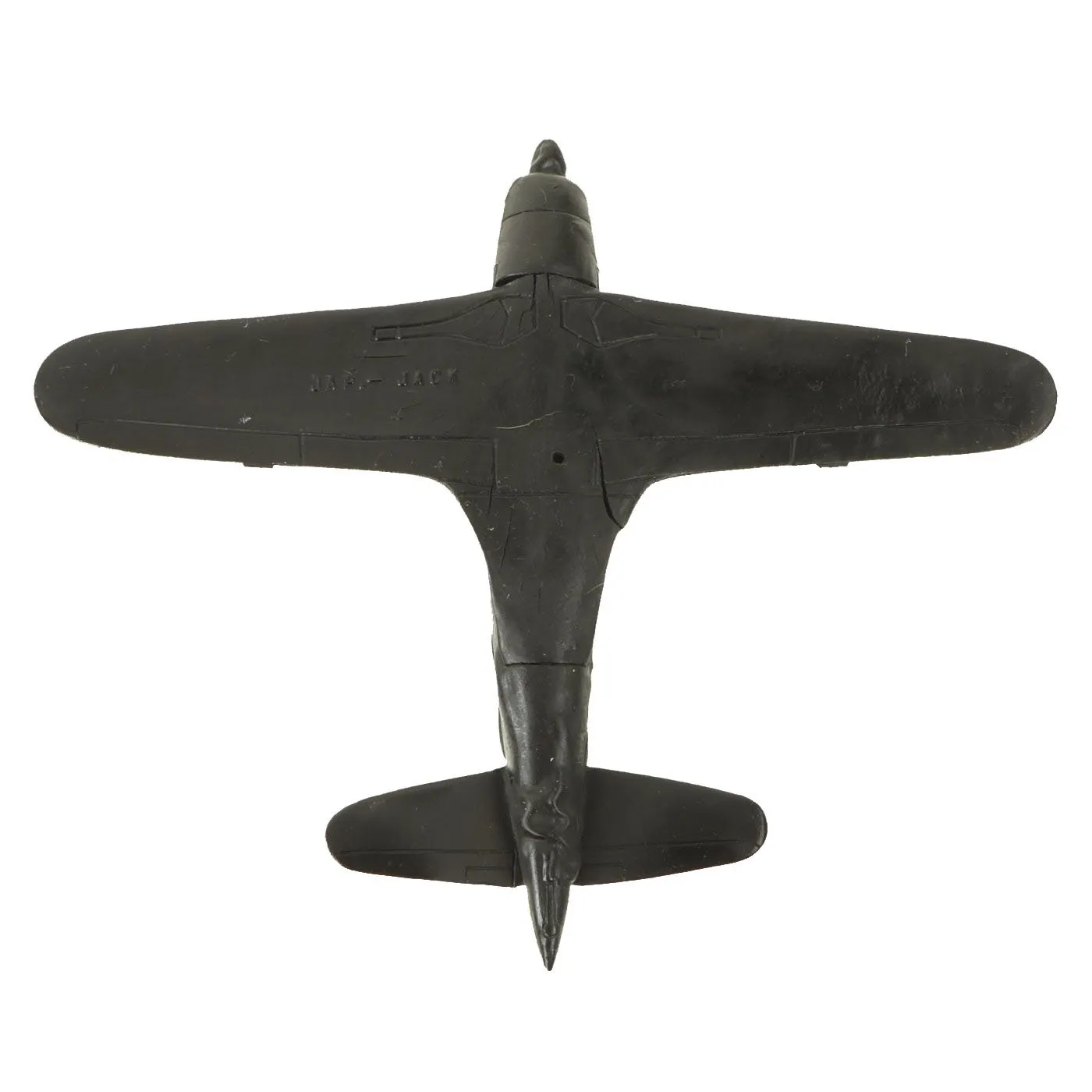 Original U.S. WWII Japanese Mitsubishi J2M Raiden "Jack" Night Fighter Recognition Model Airplane