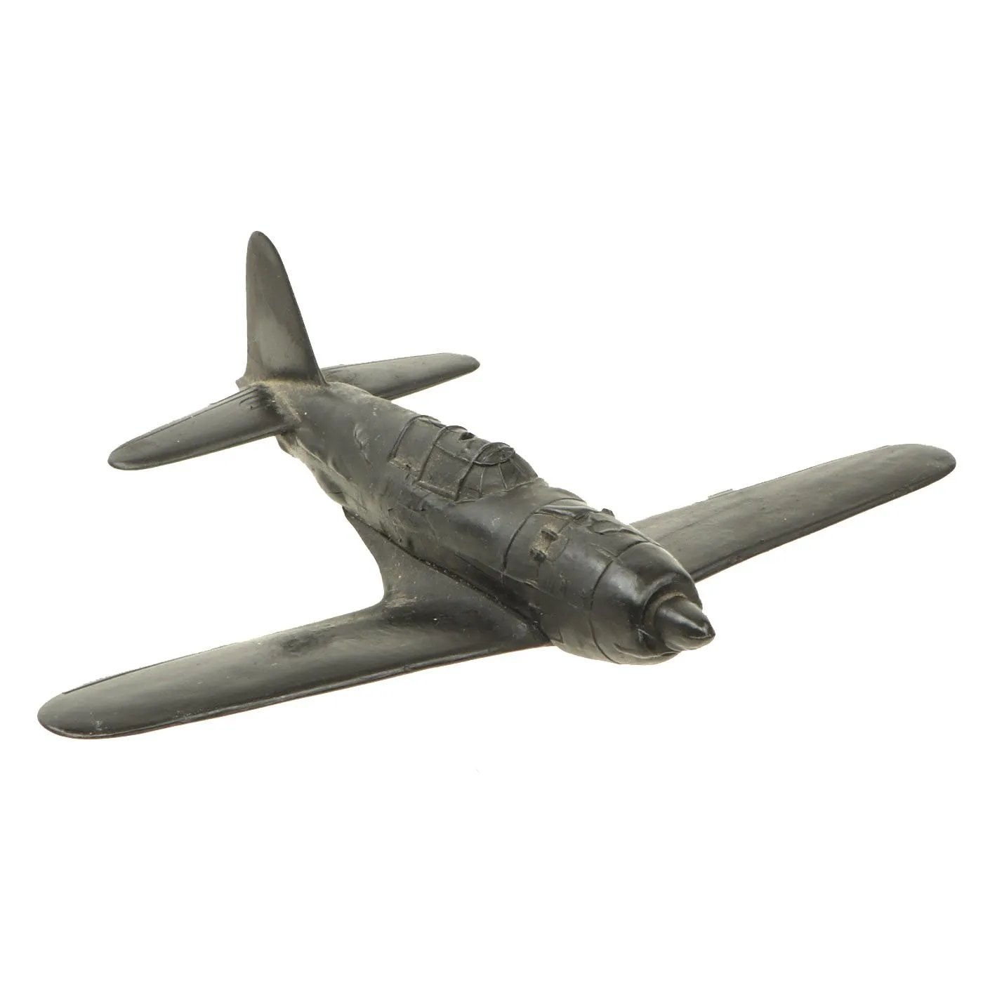 Original U.S. WWII Japanese Mitsubishi J2M Raiden "Jack" Night Fighter Recognition Model Airplane