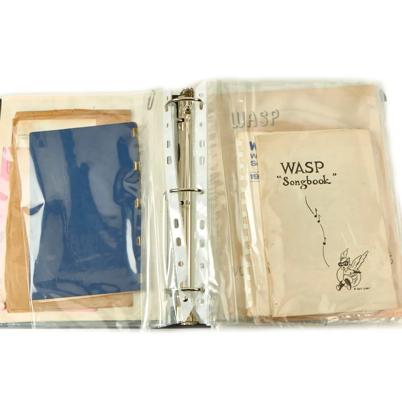 Original U.S. WWII Women Airforce Service Pilots W.A.S.P. Document Heavy Grouping With Photo Album Containing 43 Pictures From WASP Class 44-7 - Mary Ann Walker