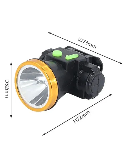 Outdoor Waterproof LED Diving Head Light Head Lamp 100-250V Diving Headlight Head Flashlight Lantern for Swimming Camping