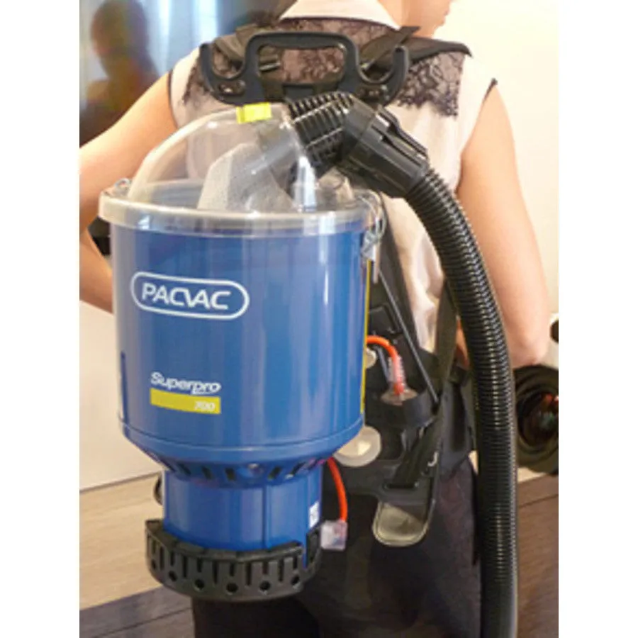 PACVAC Backpack Vacuum Cleaner 32mm Hose Complete With Bent Tube