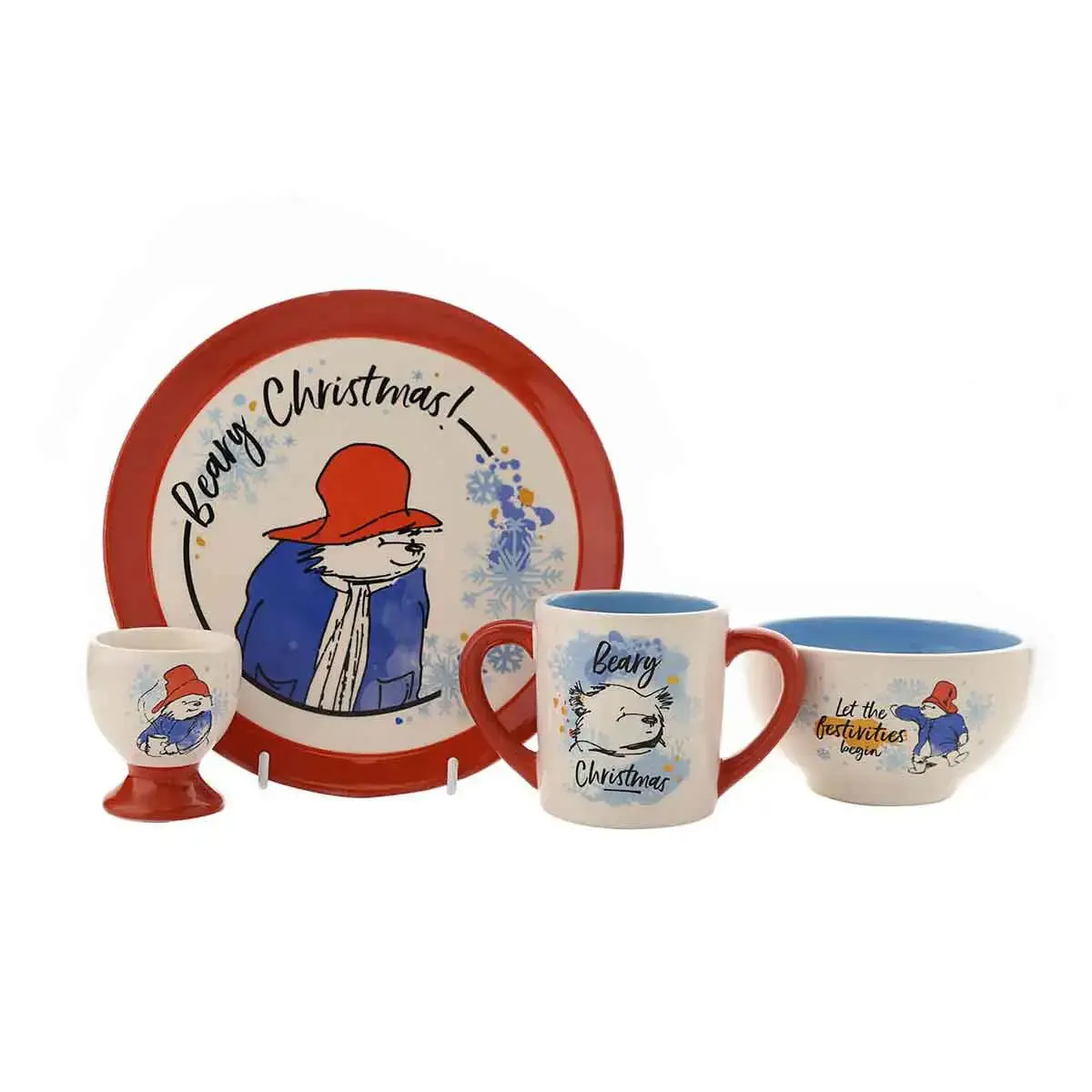 Paddington Christmas Ceramic Dinner Set