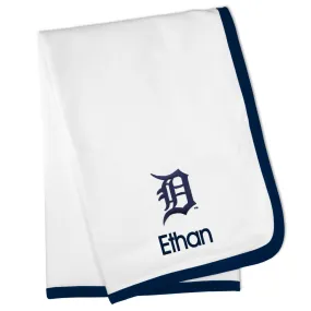 Personalized Detroit Tigers Blanket